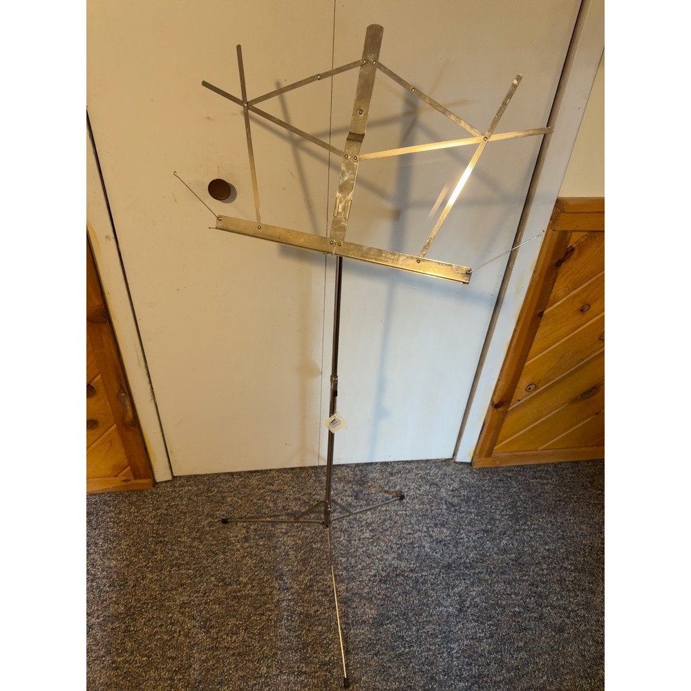 Vic Firth Folding Music Stand with Carrying Bag Adjustable Portable Music Stand